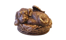 Angel Dog Urn Image