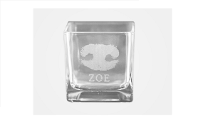 Small Glass Votive Holder Image